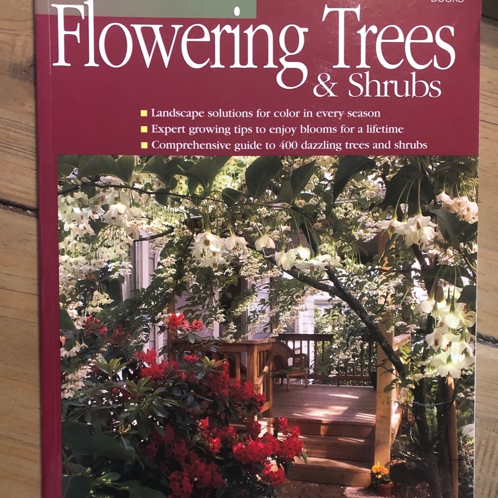 Flowering trees and shrubs & Landscaping books